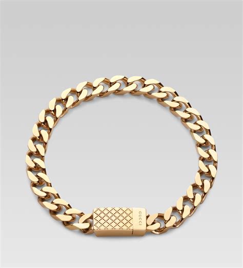 bracelet gucci homme|gucci gold bracelets for men.